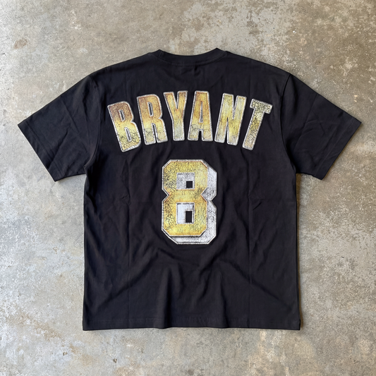 Basketball Black Tee Streetwear Graphic Shirt Cotton 220GSM Y2K Unisex Lakers Kobe