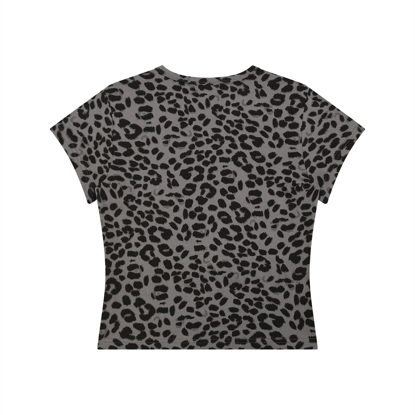 Nu Kingdom Women's Leopard Crop Tee