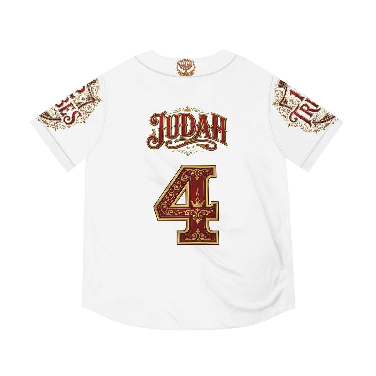 Judah 4 Baseball Jersey - Nu Kingdom Kreationz & Apparel Vintage Team Tee