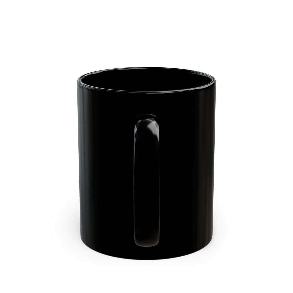 We Serve Most High Yahuah Black Coffee Mug — Inspirational Faith Gift (11oz, 15oz)