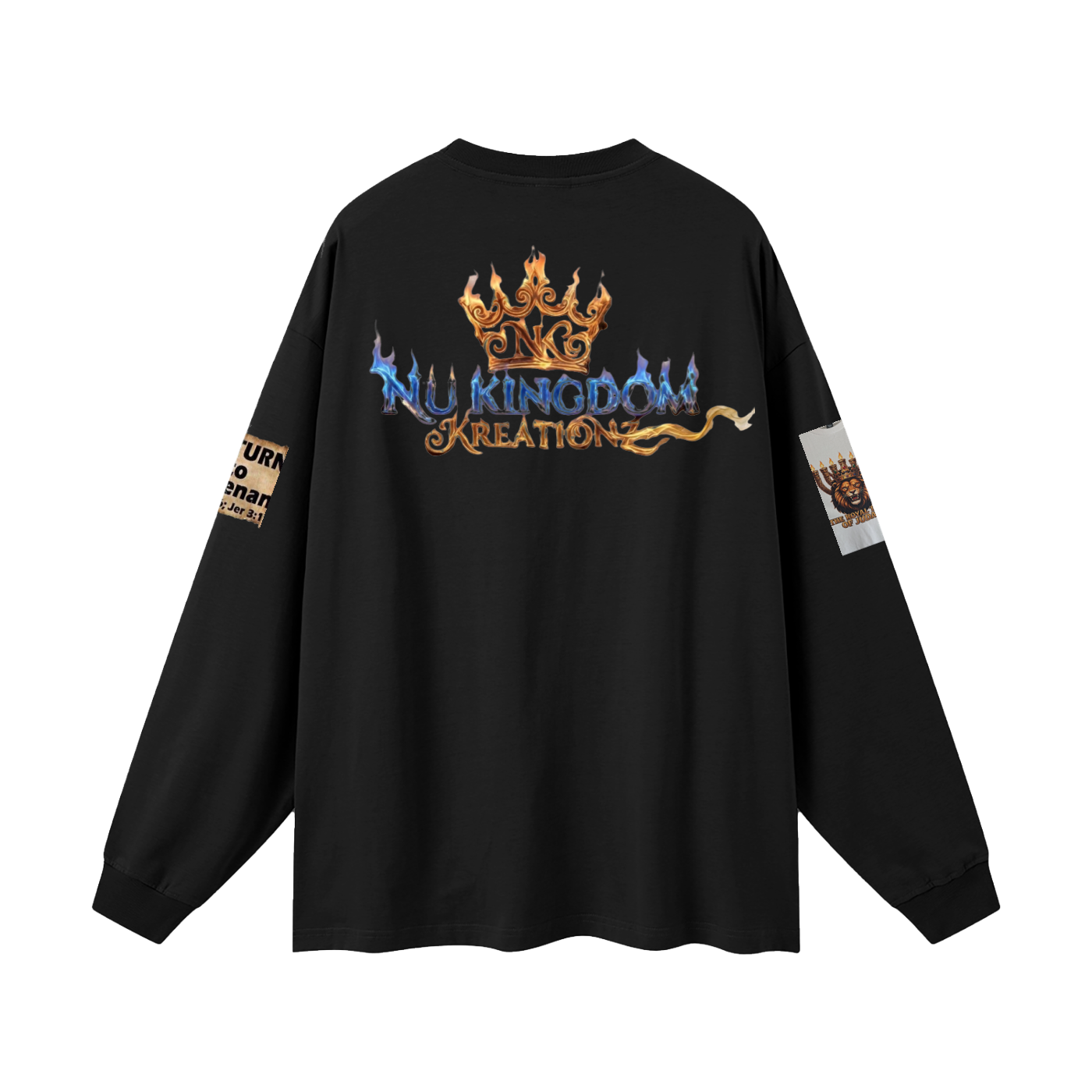 Oversized Unisex Long Sleeve T-Shirt