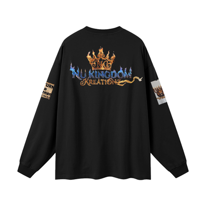 Oversized Unisex Long Sleeve T-Shirt
