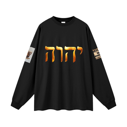 Oversized Unisex Long Sleeve T-Shirt