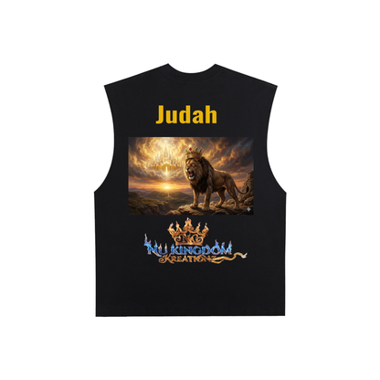 Nu Kingdom Kreationz & Apparel Yahshua Return Raw Edge Cotton Tank Top